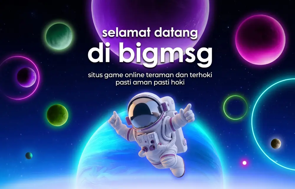 Tampilan platform BIGMSG di layar mobile dan desktop Indonesia